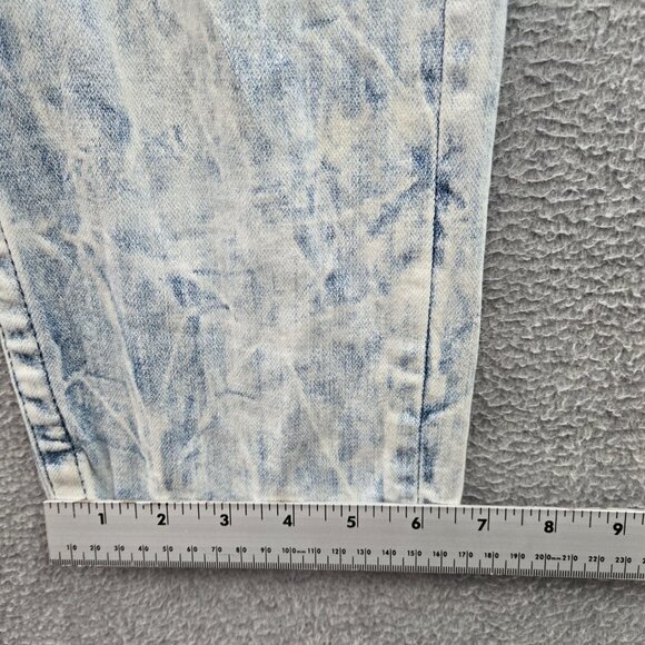 True Religion Men Jeans 32‎ Blue Acid Wash Skinny Denim Mid Rise 33" Inseam - Picture 5 of 12